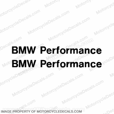 BMW Performance Logo Decal - All Colors! INCR10Aug2021