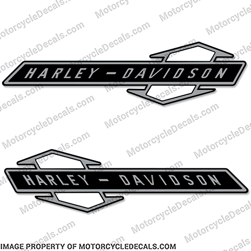 Harley Davidson Fuel Tank Decals (Set of 2) - Style 19 Harley, Davidson, Harley Davidson, nine, teen, nineteen, INCR10Aug2021